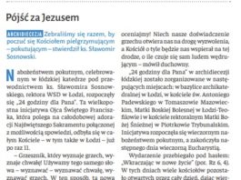 W tygodniku NIEDZIELA o papieskiej inicjatywie pokutnej