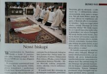 Artykuł o podwójnej Sakrze Biskupiej w IDZIEMY