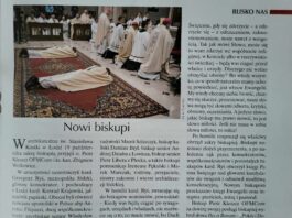 Artykuł o podwójnej Sakrze Biskupiej w IDZIEMY