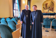 Dwóch metropolitów jednej metropolii na jednej fotografii