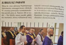95 lat parafii mariawicko – rzymskokatolickiej – artykuł w IDZIEMY
