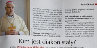 O Diakonacie Stałym w Tygodniku Idziemy