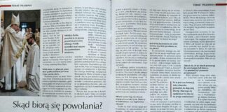 Wywiad o powołaniach i ich braku w tygodniku IDZIEMY