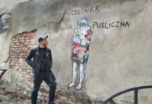 Jesienny spacer streetartowy po moim mieście