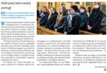 O wolontariacie w Tygodniku NIEDZIELA