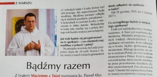 Wywiad na temat Taize w Polsce