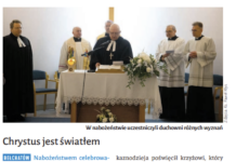 Chrystus jest światłem – artykuł w Niedzieli