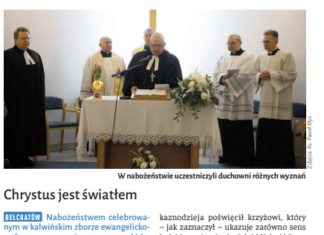 Chrystus jest światłem – artykuł w Niedzieli