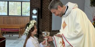 I Komunia Święta Chrześnicy