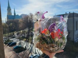 Stroik wielkanocny od parafian