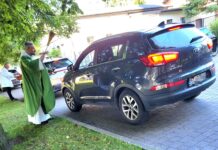 Poświęceni pojazdów mechanicznych na św. Krzysztofa