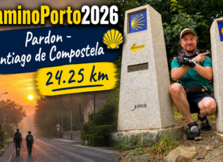Pardon – Santiago de Compostela #CaminoPorto #10 – #Vlog Pielgrzyma 2026