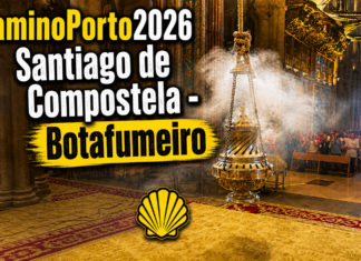 Botafumeiro w Bazylice w Santiago de Compostela #CaminoPorto – #Vlog Pielgrzyma 2026
