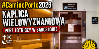 Sala modlitwy – Oratorium – Lotnisko w Barcelonie #CaminoPorto – #Vlog Pielgrzyma 2026