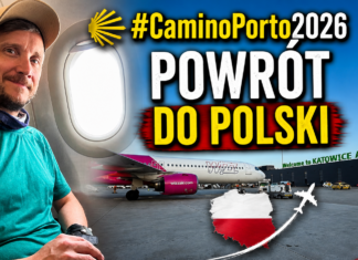 Wylot z Santiago de Compostela i powrót do Polski #CaminoPorto – #Vlog Pielgrzyma 2026