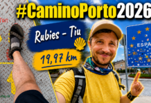 Rubies –Tiu #CaminoPorto #5 – #Vlog Pielgrzyma 2026