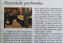 Doczekały pochówku – artykuł w Tygodniku IDZIEMY