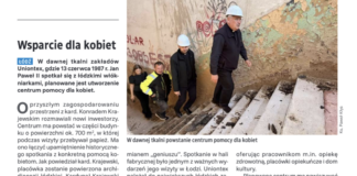 Artykuł o nowym miejscu opieki duszpasterskiej dla kobiet w Tygodniku NIEDZIELA