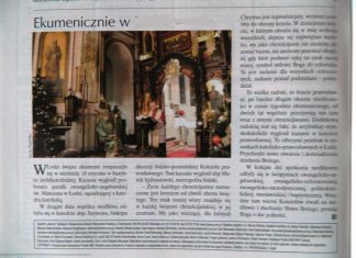 Ekumenicznie w… – artykuł w Idziemy