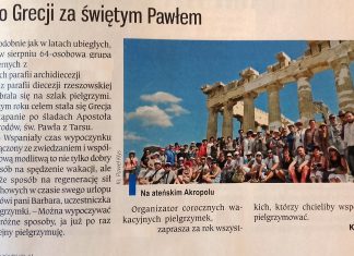 Artykuł o mojej pielgrzymce do Grecji