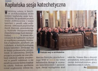 Artykuł w Niedzieli