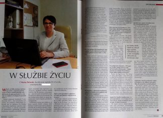 Szpitalny wywiad w Idziemy