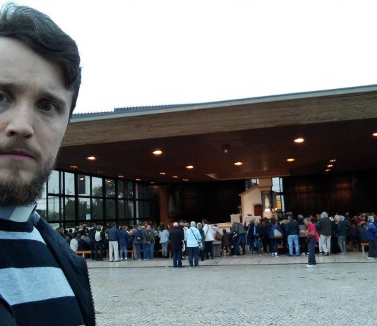 Msza święta w kaplicy Matki Bożej