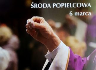 Środa Popielcowa – mój plakat gazetowy