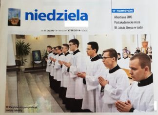 Posługi kleryckie w Tygodniku Katolickim Niedziela