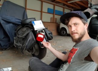 Naprawa motocykla – uszkodzony kierunkowskaz