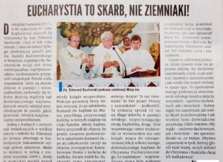 Eucharystia to Skarb, nie ziemniaki!