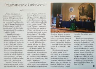 Artykuł o sympozjum