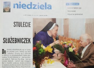 Tygodnik Niedziela o Siostrach Zakonnych
