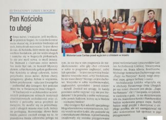 O dniu ubogich w Niedzieli