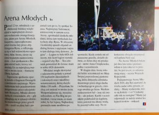 Artykuł o Arenie w IDZIEMY