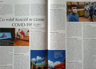 Co Kościół robił w czasie covid – 19 – artykuł w Idziemy