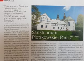 O sanktuarium Maryjnym w IDZIEMY