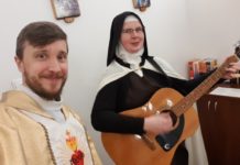 Grudniowa Msza św. w Karmelu Dzieciątka Jezus