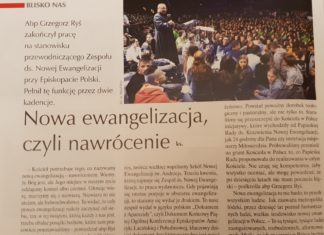 Artykuł w IDZIEMY o 10 latach w posłudze Ewangelii