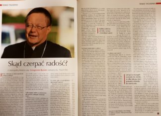 O radości w tygodniku IDZIEMY