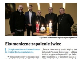 Zapalono świece – artykuł w NIEDZIELI