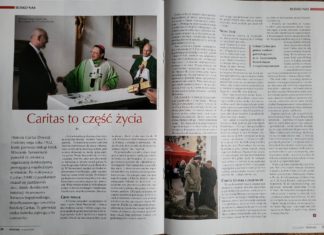 O Caritas w tygodniku IDZIEMY