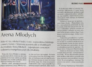 Arena Młodych 2023 w tygodniku IDZIEMY