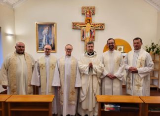 14. rocznica Święceń Kapłańskich – z kolegami kursowymi