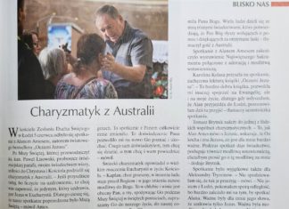 Charyzmatyk z Australii w IDZIEMY