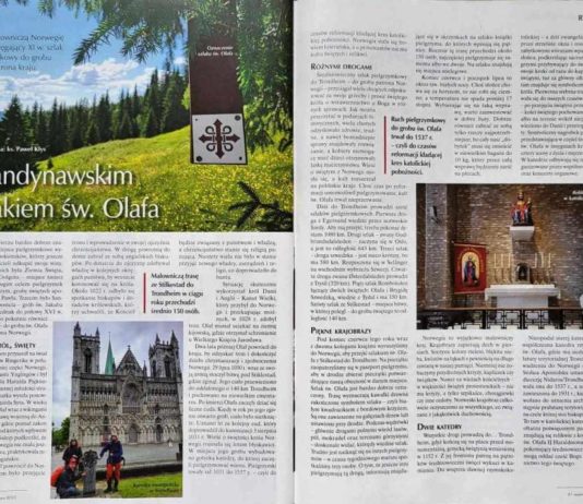 Skandynawskim Szlakiem św. Olafa – tygodniku IDZIEMY