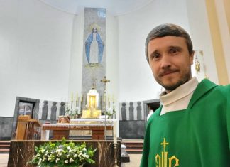 Zastępstwo w starej parafii mojego miasta