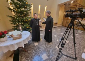 Wywiad i życzenia księdza biskupa