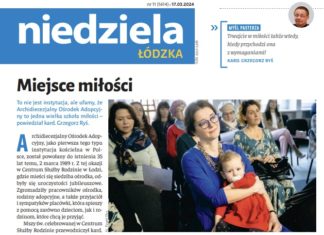 O ośrodku adopcyjnym w Tygodniku Niedziela