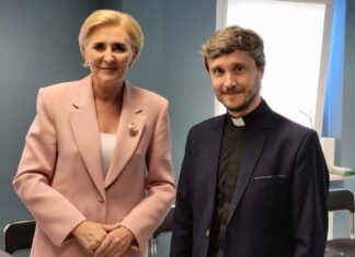 Fotografowanie Pierwszej Damy z Mamami